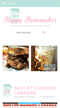 Mobile Screenshot of mrshappyhomemaker.com